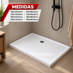 PLATO DUCHA ACRILICO RECTANGULAR BENOTTI