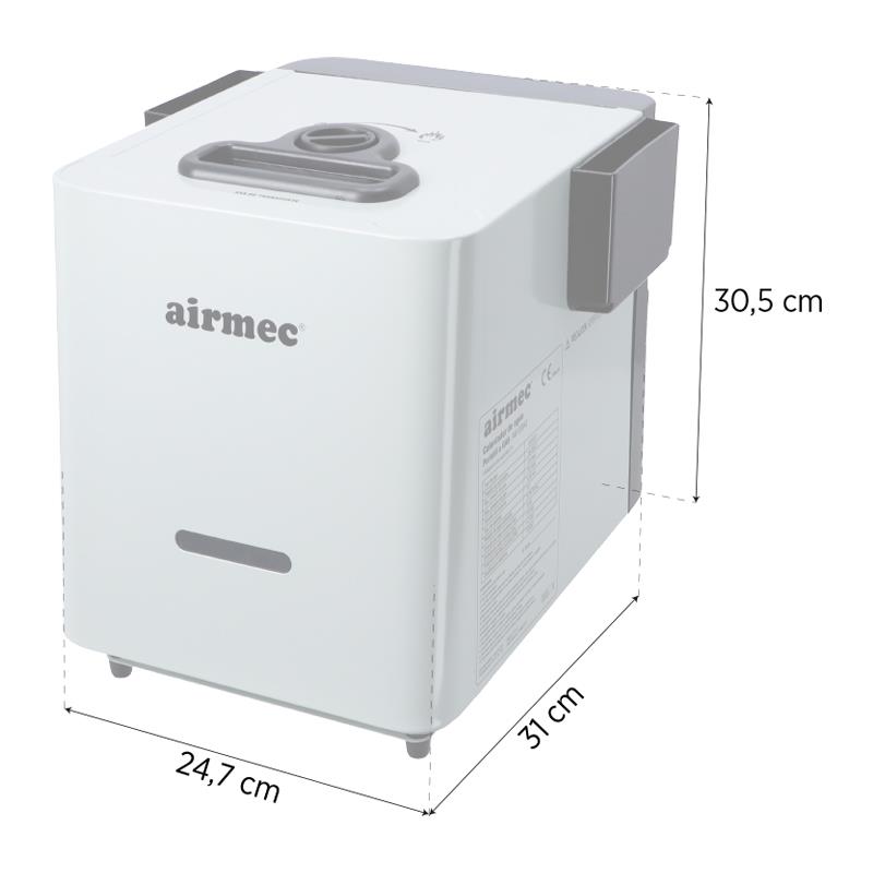 CALENTADOR DE AGUA PORTATIL A GAS 12V AIRMEC AM120842 - Imagen 7