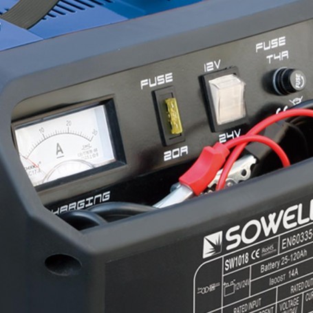 CARGADOR DE BATERIAS 120AH SOWELL SW1018 - Imagen 3