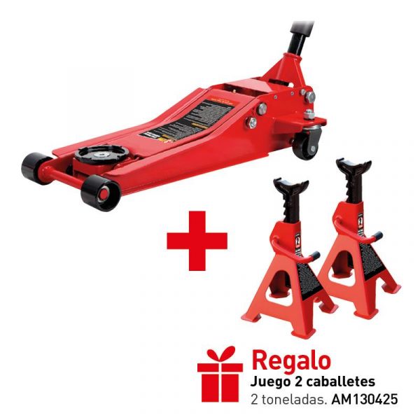 GATO CARRETILLA 2.5 TONELADAS PERFIL BAJO AIRMEC AM130455