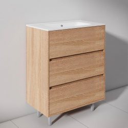 MUEBLE BAÑO HAYA SERIE TOSCANA 80X46X85CM BENOTTI BT2244