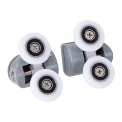 ROLDANA DOBLE MAMPARA 5 Y 6MM DUCHA BENOTTI PACK 2 BTR10