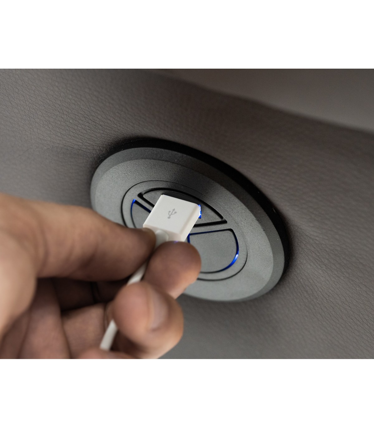 SILLON MAXIMUM PLUS LEVANTAPERSONA Y MASAJE USB RECLINABLE CALOR LUMBAR NEGRO ECO-DE ECO-8198UP - Imagen 5