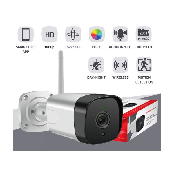CAMARA DE SEGURIDAD IP HD WIFI INTERIOR EXTERIOR ICM002 - Imagen 2