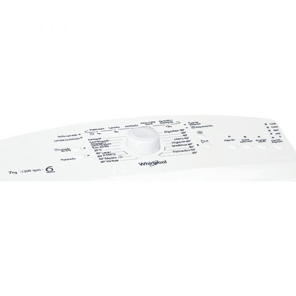 LAVADORA CARGA SUPERIOR 7KG 1200RPM WHIRLPOOL TDLR 7220 LS SP/N - Imagen 4