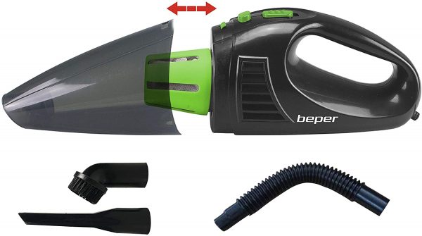 ASPIRADORA DE MANO BEPER PARA COCHE 12V DC BEPER ASP400 - Imagen 2