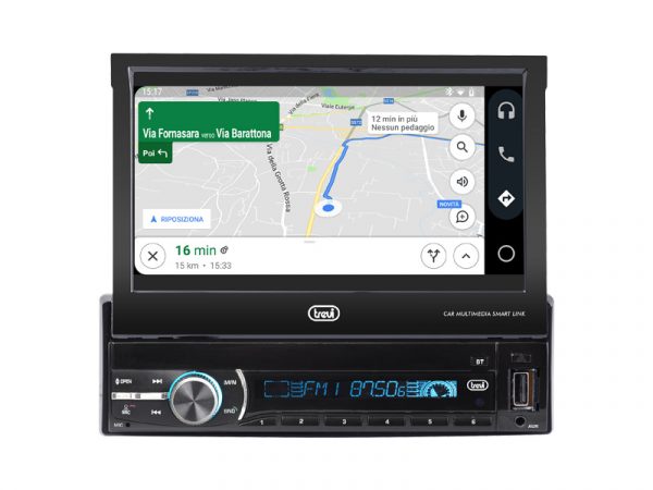RADIO PANTALLA 7" TACTIL BLUETOOTH DVD BT USB TREVI MDV6380DAB - Imagen 2