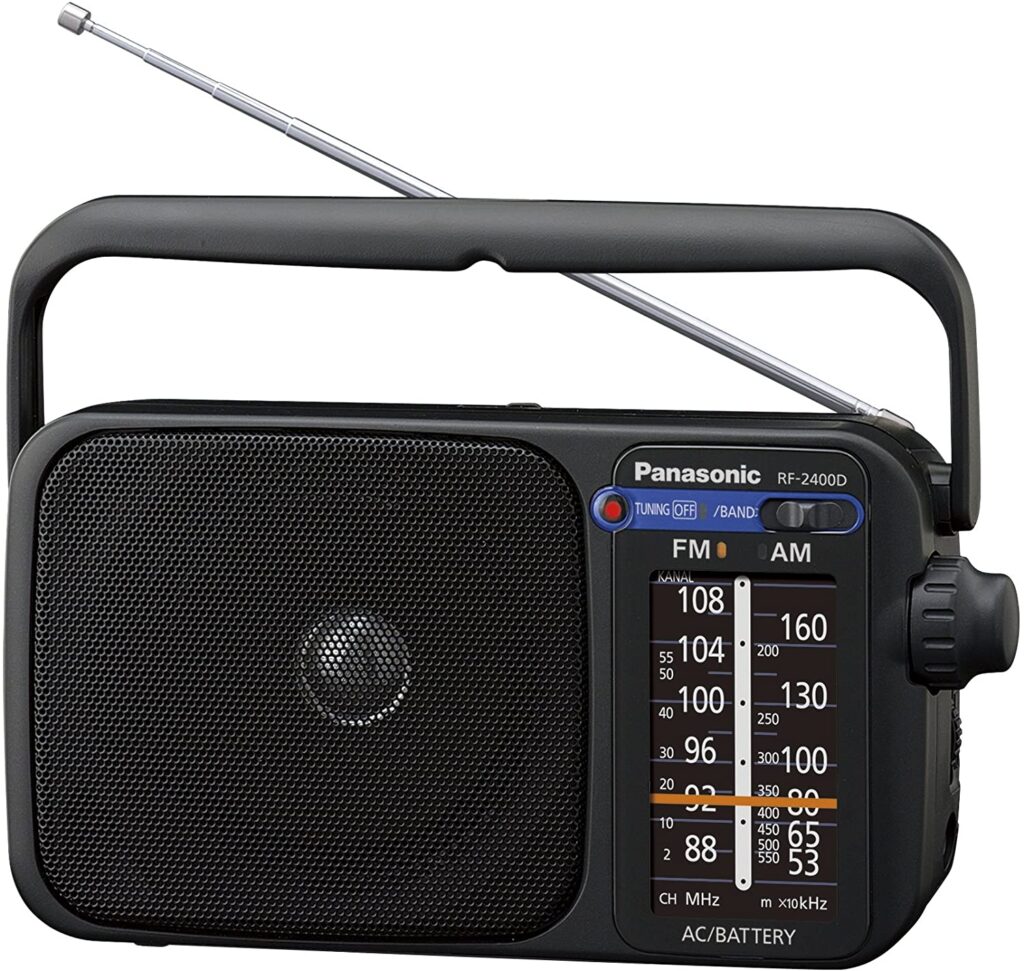RADIO PORTATIL PANASONIC FM/AM 770MW PANASONIC RF2400DEGK RADIOS PORTATILES MINI RADIOS RADIO PEQUEÑA PEQUEÑAS