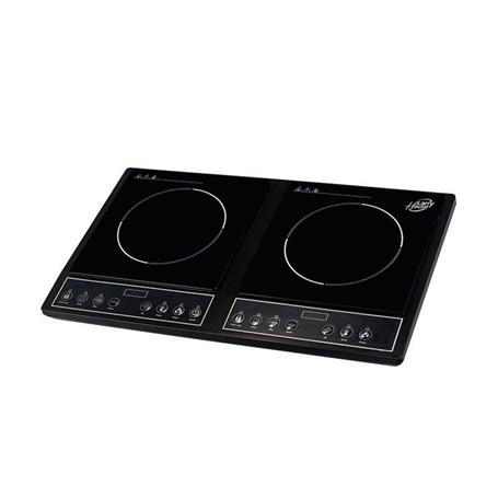 Placa de cocina de inducción - PGF32I-1 - SMEG - 2 fuegos / empotrable /  con control táctil