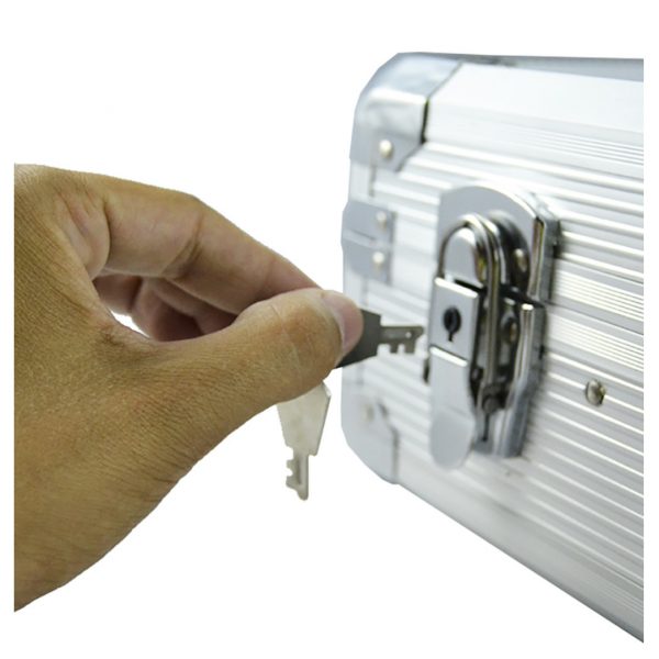 MALETA HERRAMIENTAS DE ALUMINIO 108 PIEZAS VASOS 1/2" JBM 659058 - Imagen 5
