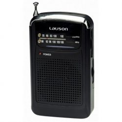 RADIO LAUSON PORTATIL CON AURICULARES AM/FM LAUSON RA114