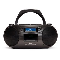 Sunstech CXUM53. Radio CD/Cassette portátil estéreo de 2 W, CD/R/RW/MP3/WMA  FM USB/AUX-IN. Color Negro. : : Informática