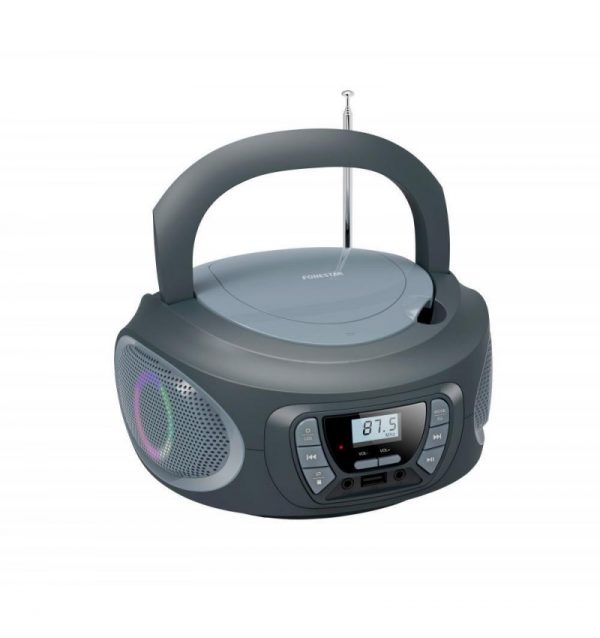 RADIO CD/USB PORTATIL GRIS BOOM-ONE-G FONESTAR BOOMONEG - Imagen 2