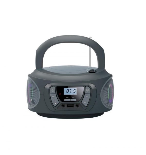 RADIO CD/USB PORTATIL GRIS BOOM-ONE-G FONESTAR BOOMONEG