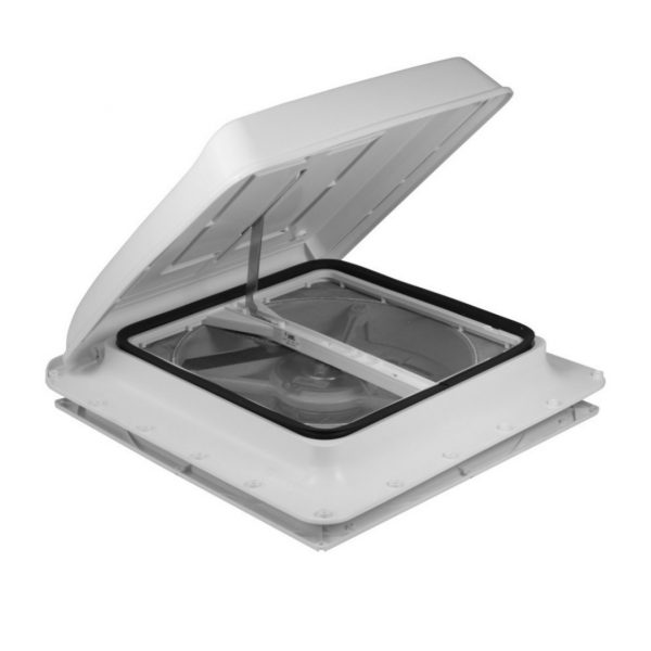 CLARABOYA TURBO VENTILADOR PREMIUM 160 BLANCA 40X40CM FIAMMA 170264