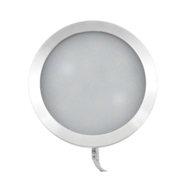 LUZ LED DE TECHO SOBREPUESTA 2W 12V LUZ BLANCA SILVER LEDSILVERSP12V - Imagen 2