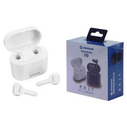 AURICULARES EARBUDS TWS V10 TOUCH BLUETOOTH BLANCOS COOLSOUND CS0203 AURICULARES INALAMBRICOS
