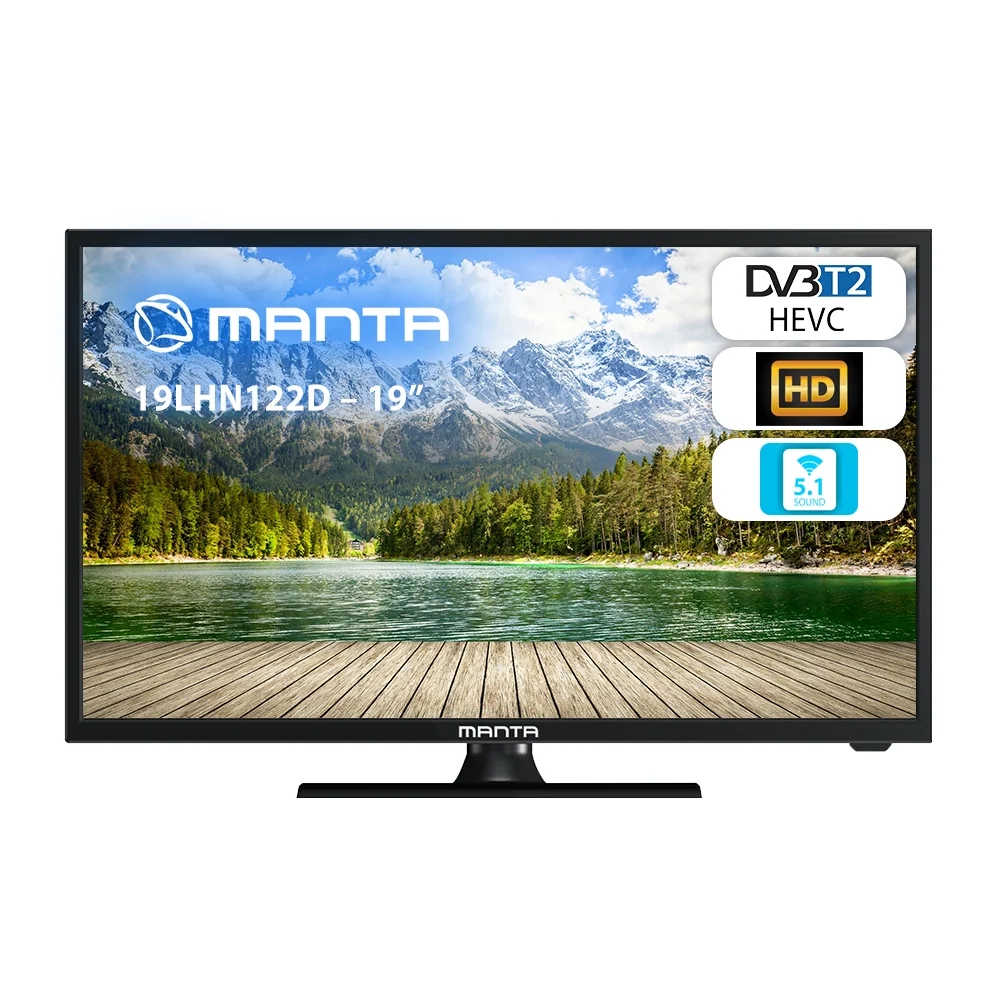 TELEVISOR LED 19″ HD DVB-T2 12 VOLTIOS MANTA 19LHN122D