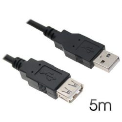 CABLE USB 2.0 EXTENSION 5M AM-AF CROMAD CR0882 CABLES USB CABLEADO INFORMATICA
