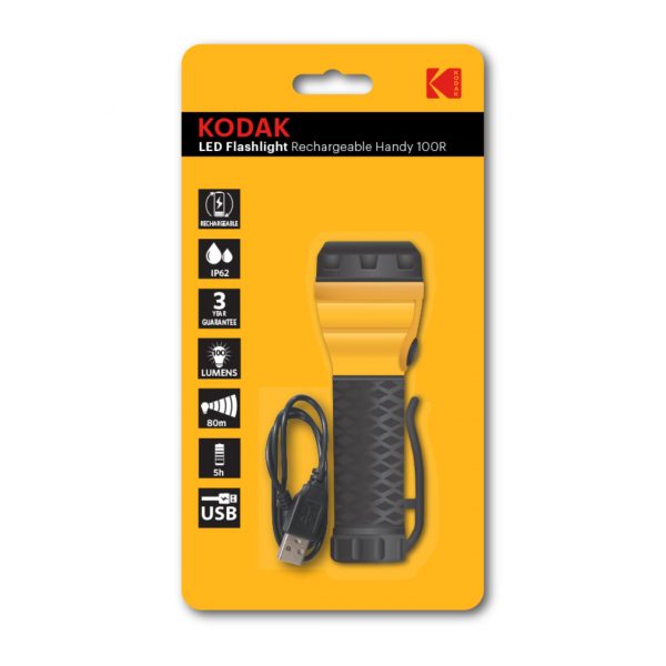 LINTERNA LED RECARGABLE HANDY 100R KODAK HANDY100R - Imagen 2