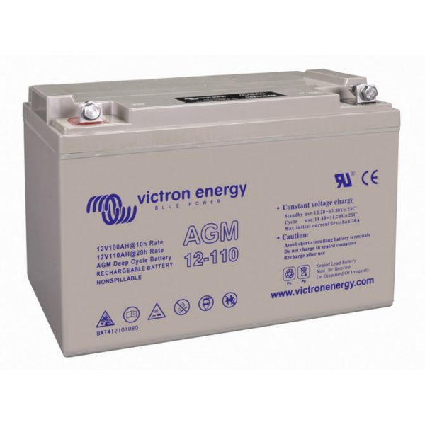 BATERIA SOLAR AGM 12V 110AH VICTRON ENERGY CYM0089 - Imagen 3
