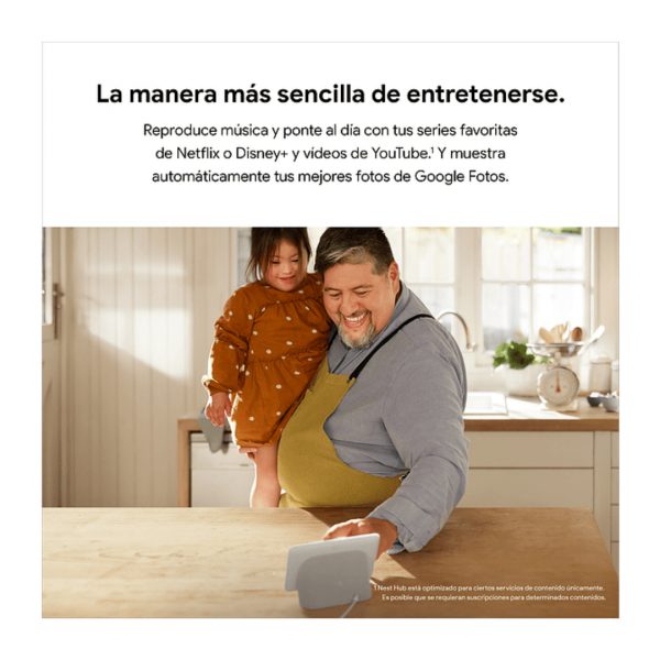 PANTALLA INTELIGENTE CON ASISTENTE GOOGLE 2GEN 7" NEST HUB GUIK2 - Imagen 6