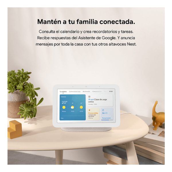 PANTALLA INTELIGENTE CON ASISTENTE GOOGLE 2GEN 7" NEST HUB GUIK2 - Imagen 7