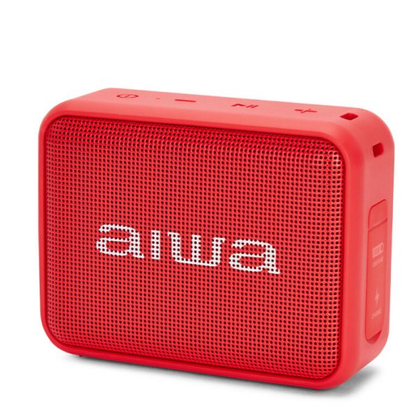 ALTAVOZ USB/FM/BLUETOOTH ROJO AIWA BS200RD