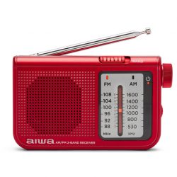 RADIO PORTATIL ANALOGICA FM/AM AIWA RA55RD RADIOS PORTATILES RADIO DE BOLSILLO RADIOS PARA BOLSILLOS RADIO PEQUEÑA PEQUEÑAS