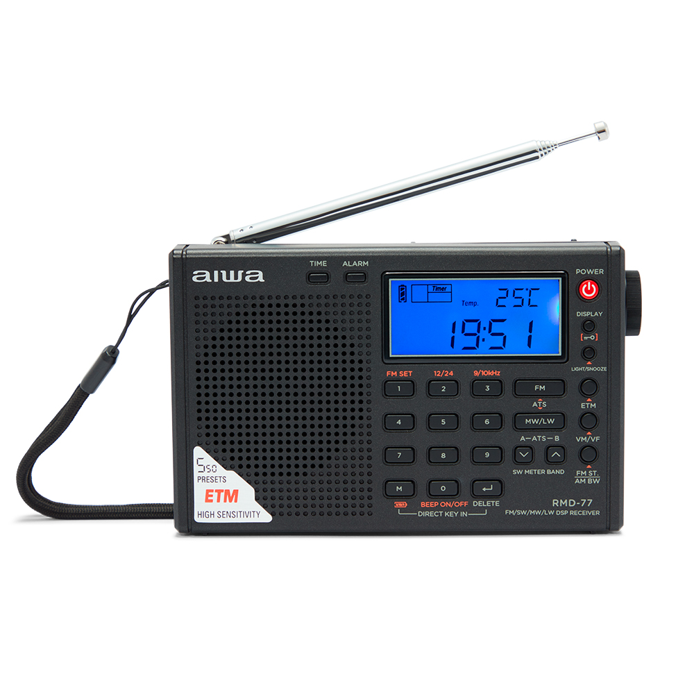 RADIO PORTATIL MULTIBANDA FM/AM AIWA RMD77 RADIOS PORTATILES RADIO DE BOLSILLO RADIOS PARA BOLSILLOS RADIO PEQUEÑA PEQUEÑAS