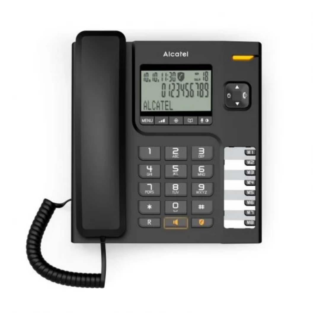 TELEFONO FIJO T78 NEGRO ALCATEL T78/NEGRO TELEFONO FIJO TELEFONOS FIJOS TELEFONO DE CASA TELEFONOS DE CASA
