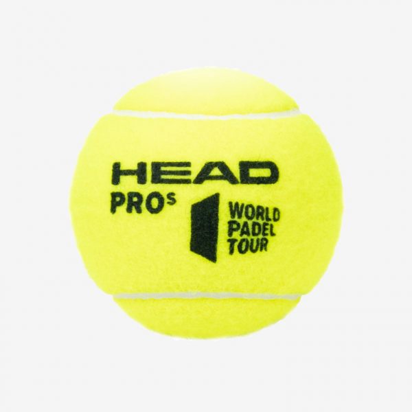 BOTE 3 PELOTAS PADEL PRO S HEAD HEADPADELPROS - Imagen 2