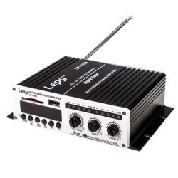 AMPLIFICADOR DIGITAL ESTEREO HI-FI PORTATIL CON USB/SD/FM/MP3 51746 AMPLIFICADORES DE MUSICA AMPLIFICADOR MUSICA
