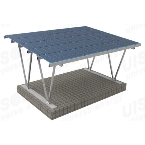 ESTRUCTURA PANEL SOLAR T- PLANOS COLOCACION VERTICAL 15>30º CYM-POWER CYM-I30VP - Imagen 2
