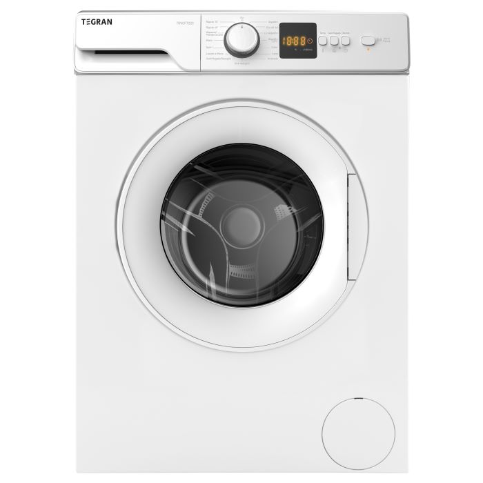 LAVADORA CARGA FRONTAL 7KG BLANCA TEGRAN TGVCF7223 LAVADORAS DE CARGA FRONTAL LAVADORAS DE SIETE KILOS