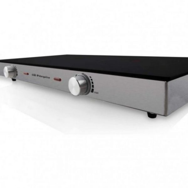 PLACA VITRO PORTATIL INOX 2F (1800+1000W) ORBEGOZO PCE6000 - Imagen 2