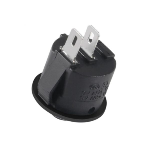 MINI INTERRUPTOR REDONDO DE ENCENDIDO Y APAGADO CAMPER 12V CAMP002 - Imagen 2