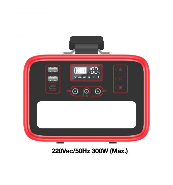 ESTACION DE ENERGIA PORTATIL POWERSTATION 307WH 300W ENERGIZER PPS320W1_ML - Imagen 2