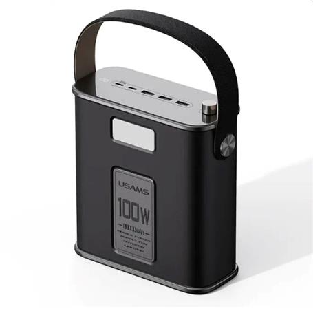 POWERBANK 130W-80000MAH NEGRO USAMS USCD196BK - Imagen 2