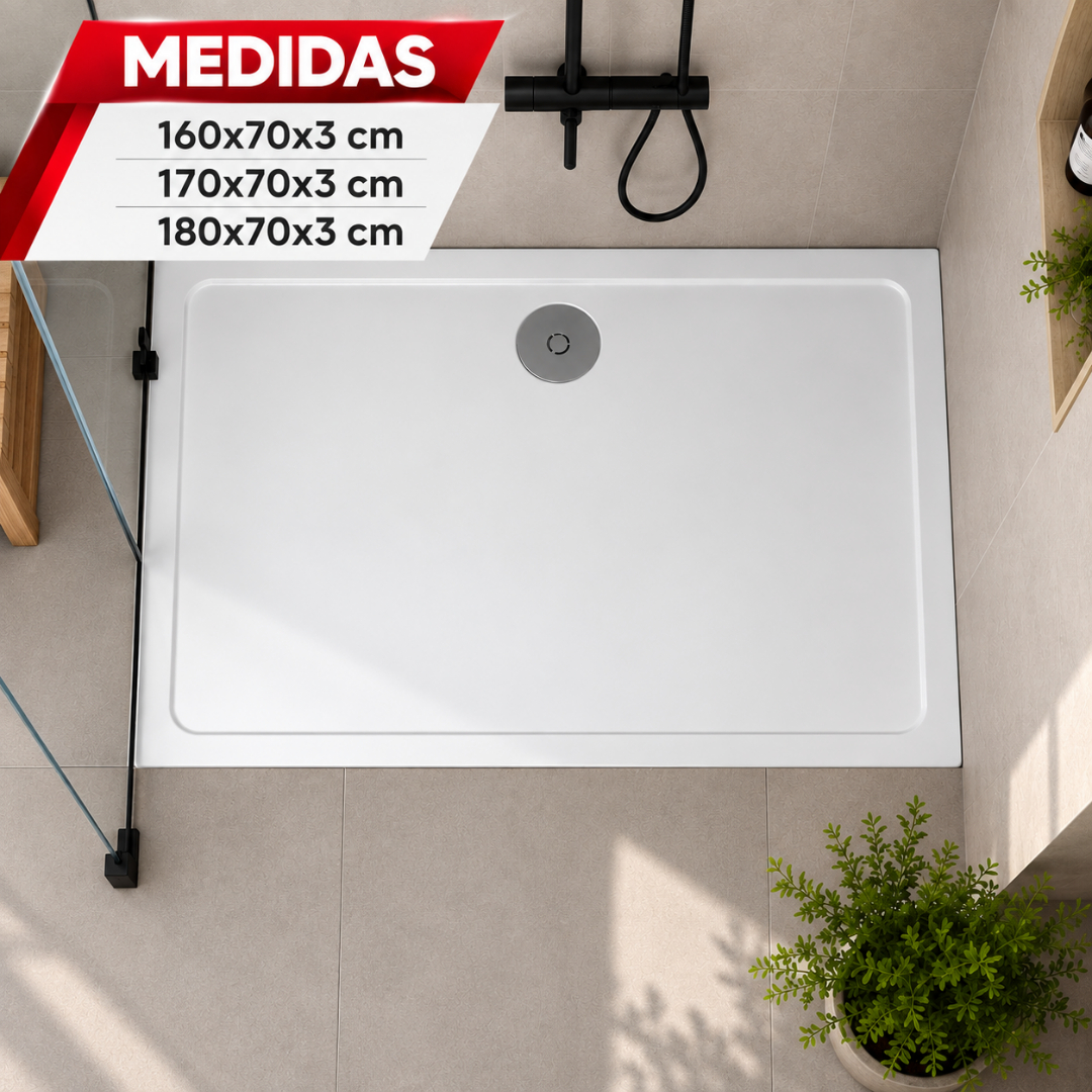 PLATO DUCHA RECTANGULAR LIGERO CARGA MINERAL BLANCO BENOTTI PLATO DUCHA RECTANGULAR LIGERO CARGA MINERAL BLANCO BENOTTI PLATO DUCHA CARGA MINERAL BLANCO RECTANGULAR BENOTTI PLATOS DE DUCHAS RECTANGULARES PLATOS DE DUCHA MINERAL