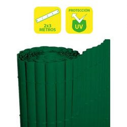 CAÑIZO PLASTICO DOBLE CARA 2X3 METROS VERDE SUNGARDEN SG0044