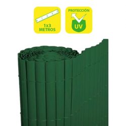 CAÑIZO PLASTICO DOBLE CARA 1X3 METROS VERDE SUNGARDEN SG0034