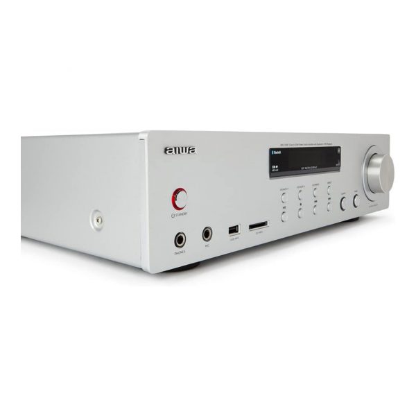 AMPLIFICADOR ESTEREO BLUETOOTH BLANCO AIWA AIWAMU120BTPL - Imagen 4