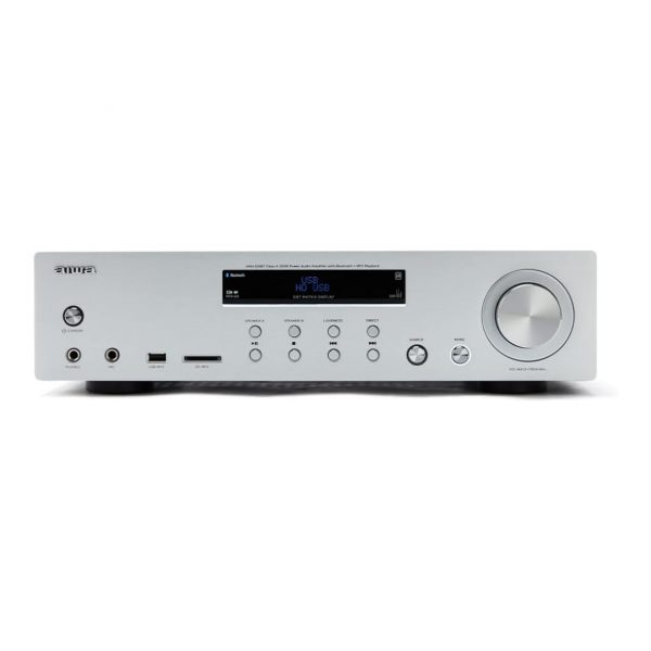 AMPLIFICADOR ESTEREO BLUETOOTH BLANCO AIWA AIWAMU120BTPL
