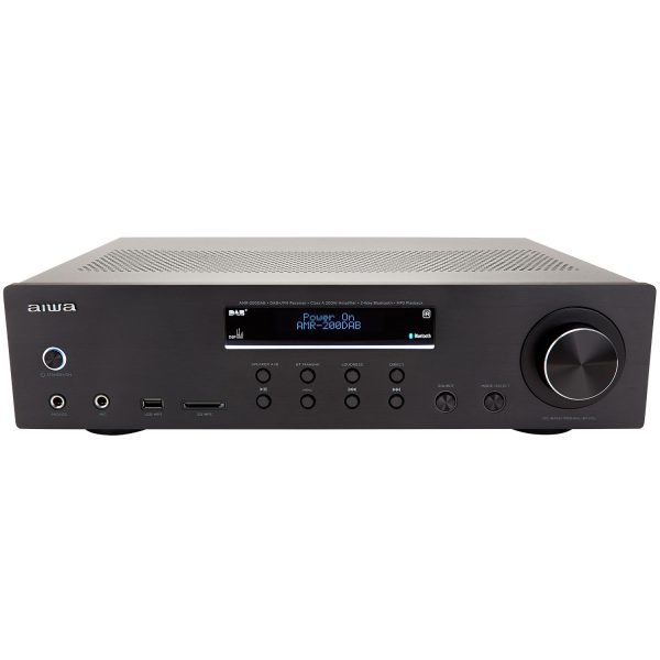 AMPLIFICADOR ESTEREO BLUETOOTH NEGRO AIWA AIWAMR200DABN - Imagen 2