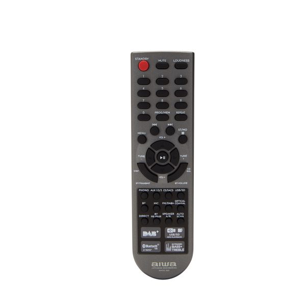 AMPLIFICADOR ESTEREO BLUETOOTH NEGRO AIWA AIWAMR200DABN - Imagen 5