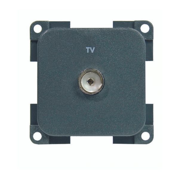 ENCHUFE ANTENA GRIS OSCURO 230346