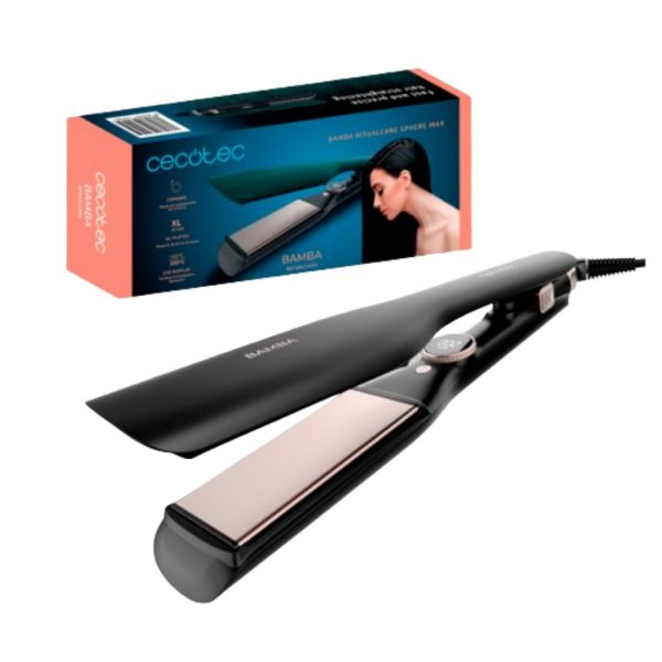 PLANCHA DE PELO BAMBA RITUALCARE PLANCHA ANCHA XL CECOTEC 03456