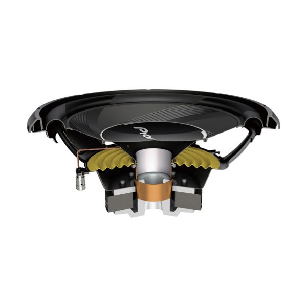 SUBWOOFER Y AMPLIFICADOR PUENTEABLE DE 2 CANALES PIONEER GXT3730BSET - Imagen 3