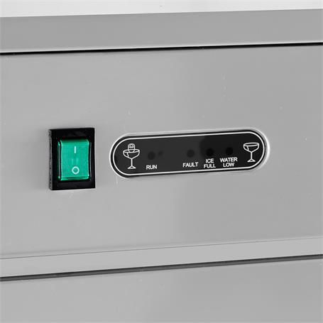 MAQUINA HIELO CUBITOS MACIZOS 50KGS/DIA CAPACIDAD LARRYHOUSE LH2125 - Imagen 4